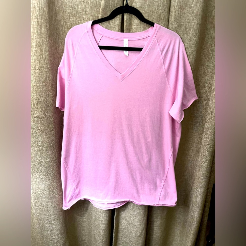 Zella Pink Short Sleeve Relaxed T-Shirt